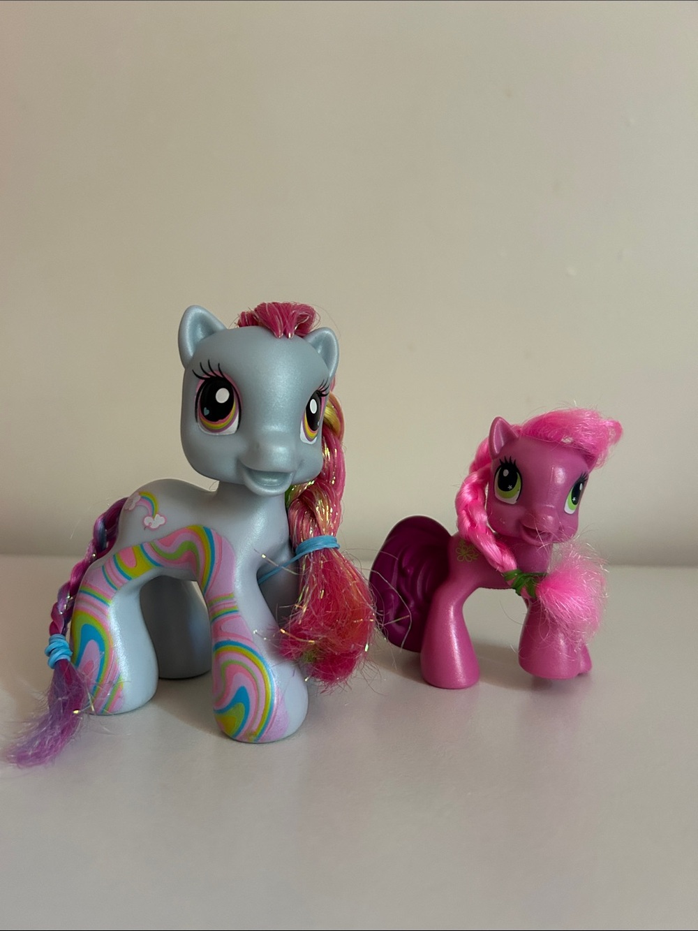 My little pony rainbow dash and cheerilee g3.5 brushables MLP